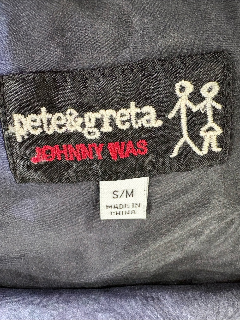 Pete & Greta Johnny Was Tie Dye Asymmetrical Top SM - Picture 5 of 14